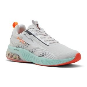Campus Men's First Running Shoes in White & Mint